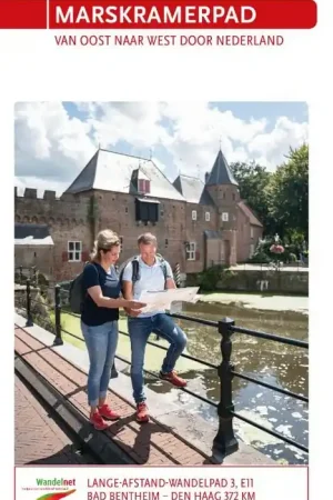 Merkproduct Wandelgids 3 LAW Marskramerpad – Van Oost naar West door Nederland | Wandelnet (9789492641113)