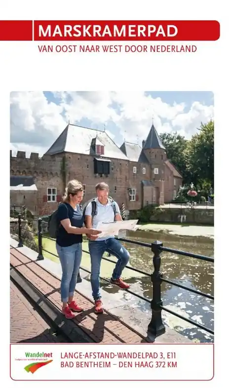 Merkproduct Wandelgids 3 LAW Marskramerpad – Van Oost naar West door Nederland | Wandelnet (9789492641113)
