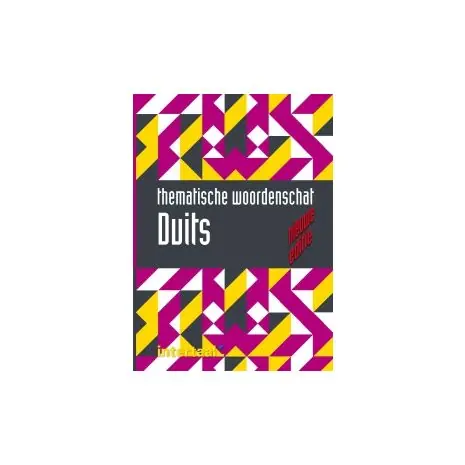 Fabrieksprijs Thematische woordenschat Duits : nieuwe editie