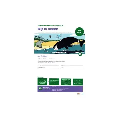 Beste Prijs Veilig Verkeer Nederland : Groep 5+6 : Blijf in beeld : Les 9 & 10