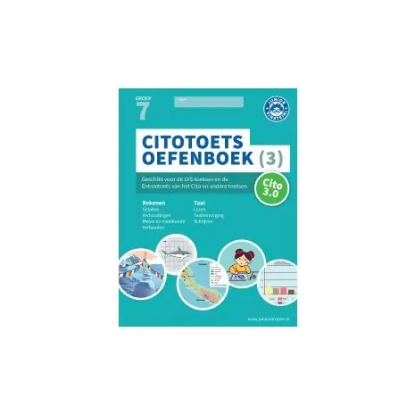 Citotoets Oefenboek : Groep 7, dl 3 Weekendaanbieding