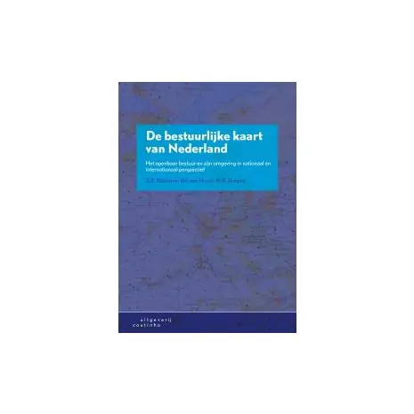 De bestuurlijke kaart van Nederland 7e herz. dr Exclusieve Aanbieding