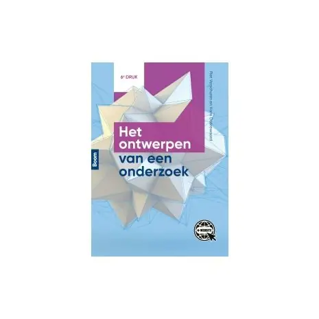 Het ontwerpen van een onderzoek Nieuw