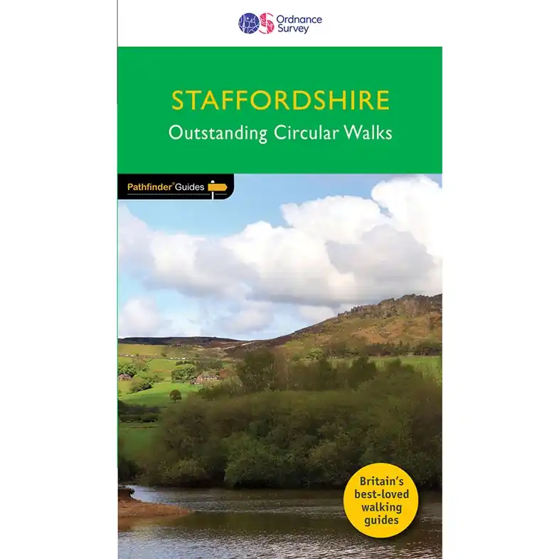 Aanbieding Wandelgids 081 Pathfinder Guides Staffordshire | Ordnance Survey (9780319092057)