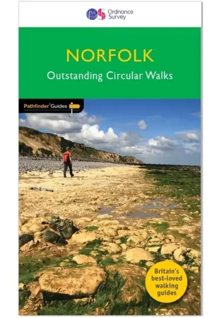 Weekendaanbieding Wandelgids 045 Pathfinder Guides Norfolk | Ordnance Survey (9780319090152)
