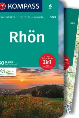 Aanbieding Wandelgids 5320 Kompass Wanderführer Rhön | Kompass (9783991216896)