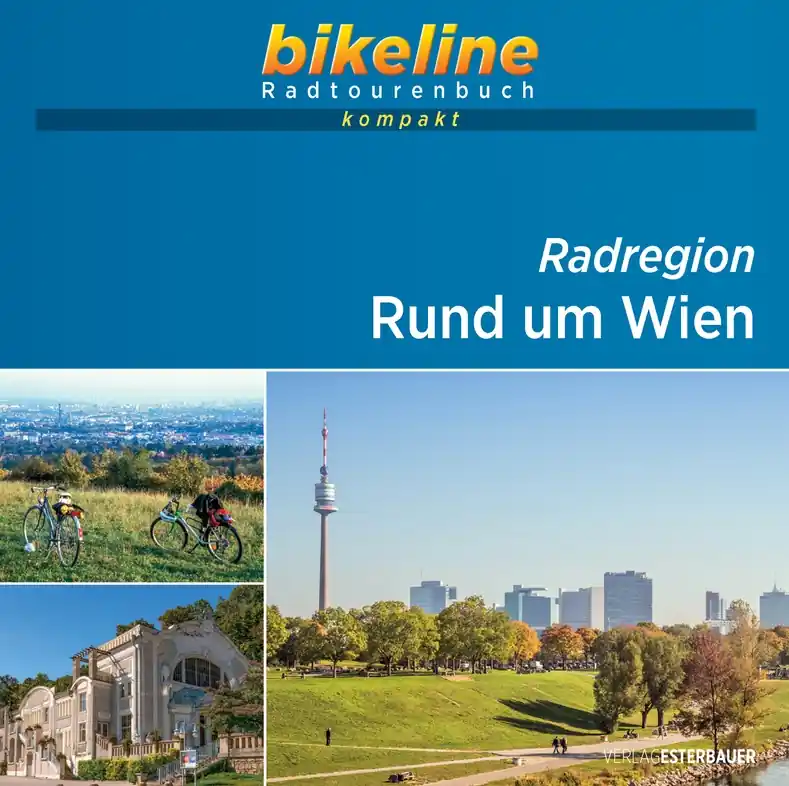 Snelle Levering Fietsgids Bikeline Radtourenbuch kompakt Rund um Wien - Wenen radregion | Esterbauer (9783850008990)