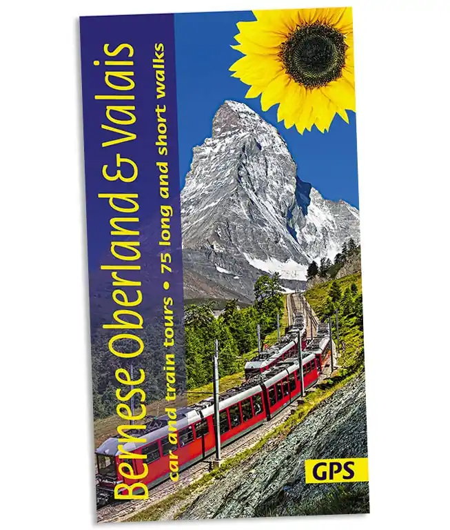Direct Verzonden Wandelgids Bernese Oberland & Valais | Sunflower books (9781856915175)