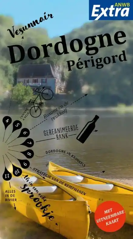 Reisgids ANWB extra Dordogne | ANWB Media (9789018054397) Seizoensaanbieding
