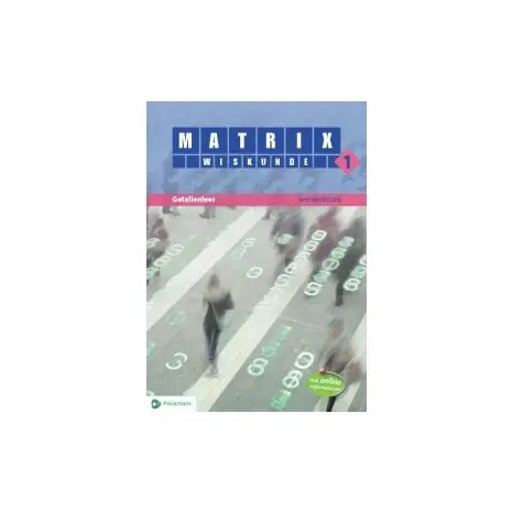 Matrix : 1 Getallenleer : Leerwerkboek Flitsaanbieding