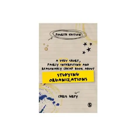 A very short, fairly interesting and reasonably cheap book about : Studying organizations Betrouwbaar