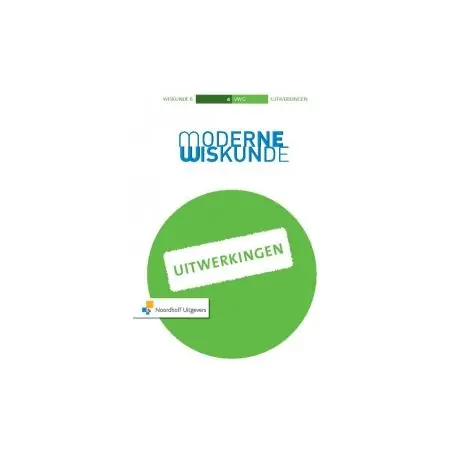 Fabrieksprijs Moderne wiskunde 10e ed : 4 vwo B : Uitwerkingen