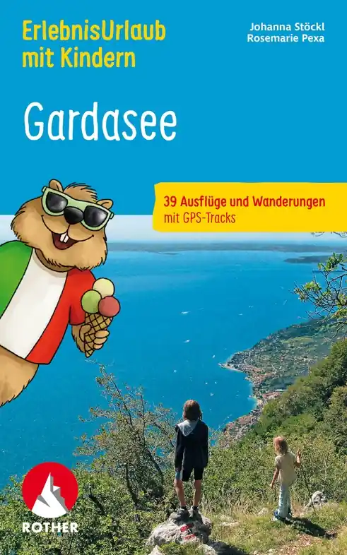 Direct Verzonden Wandelgids Gardasee - Erlebnisurlaub mit Kindern | Rother Bergverlag (9783763334254)