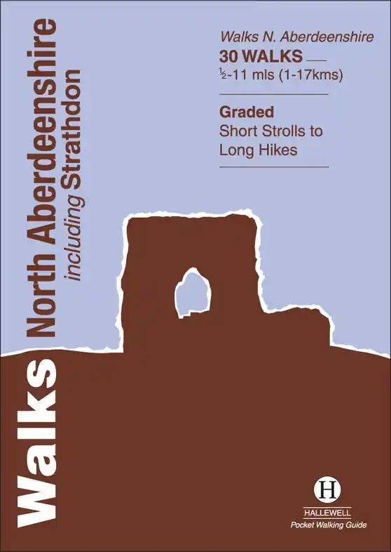 Nieuw Wandelgids Walks North Aberdeenshire | Hallewell Publications (9781872405384)