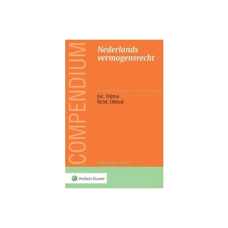Compendium van het Nederlands vermogensrecht 13e dr Actieprijs
