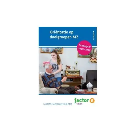 Factor-E Welzijn : Oriëntatie op doelgroepen MZ : Project Finale Uitverkoop
