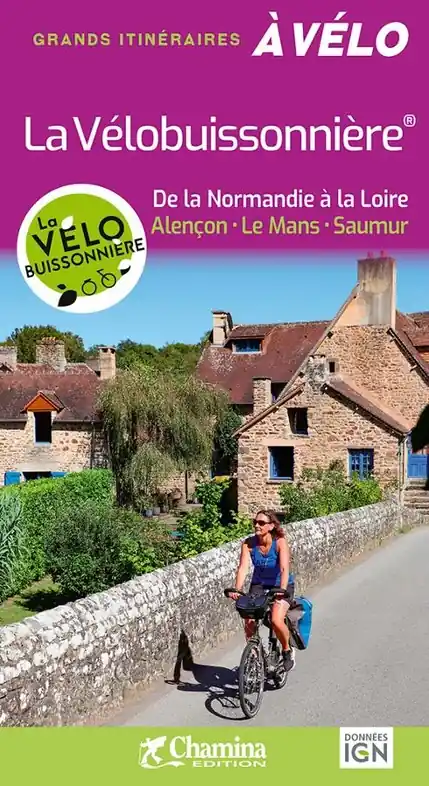 Nieuw Fietsgids Vélobuissonnière - de la Normandie à la Loire | Chamina (9782844666604)