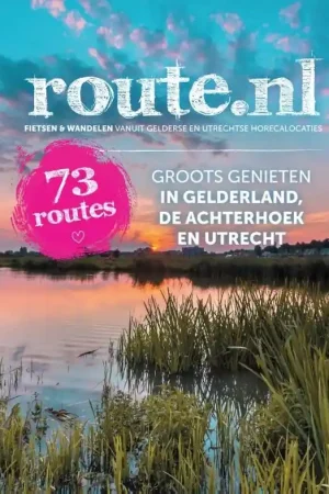 Actieprijs Fietsgids route.nl Groots Genieten in Gelderland, Achterhoek en Utrecht | Falk (9789028705807)