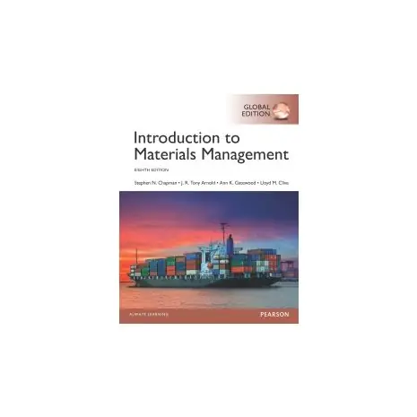 Introduction to materials management Gecertificeerd