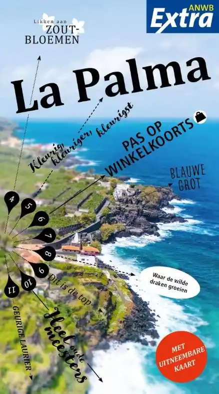 Reisgids ANWB extra La Palma | ANWB Media (9789018054427) Lage Kosten