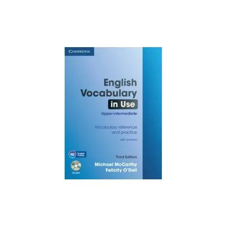 English vocabulary in use : Upper-intermediate : vocabulary reference and practice : With answers Merkproduct