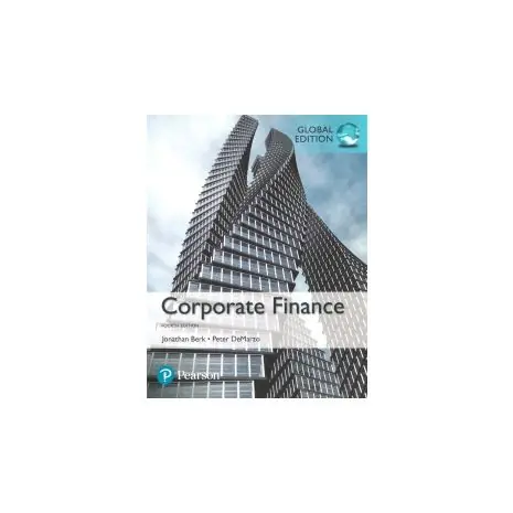 Rechtstreeks Van De Fabrikant Corporate finance 4th global edition