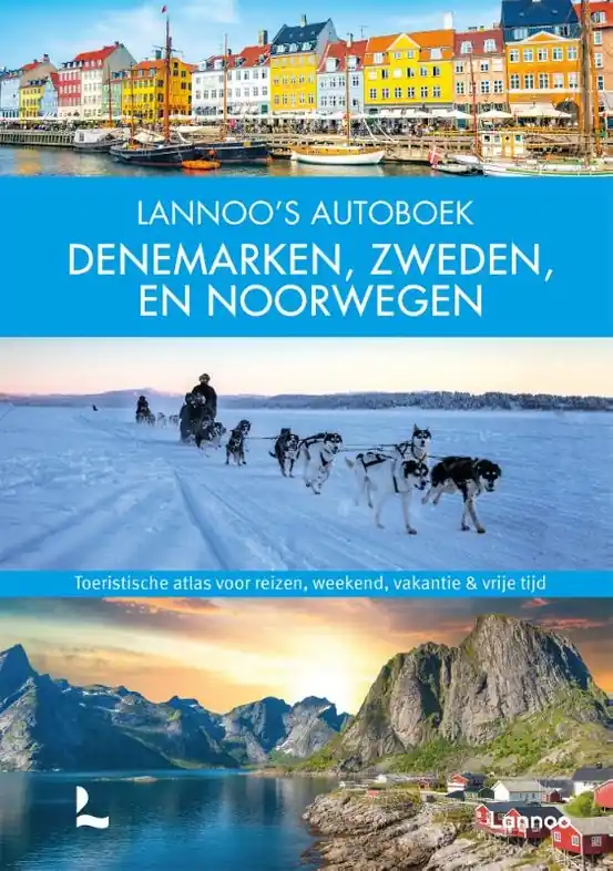 Fabrieksprijs Reisgids Lannoo's Autoboek Denemarken, Zweden en Noorwegen | Lannoo (9789401495370)