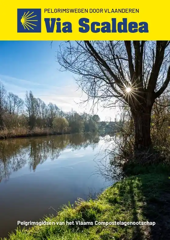 Lage Prijs Pelgrimsroute - Wandelgids Via Scaldea | Vlaams Compostelagenootschap (9789083477213)