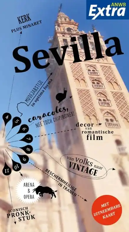Laatste Versie Reisgids ANWB extra Sevilla | ANWB Media (9789018046224)