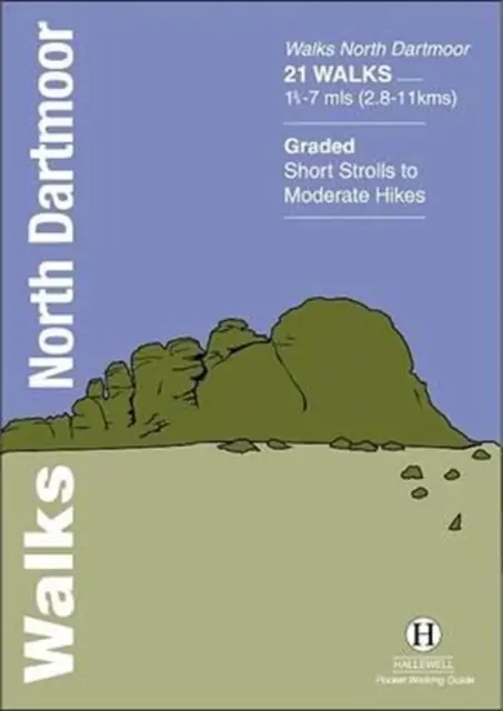 Wandelgids North Dartmoor | Hallewell Publications (9781872405575) Gecertificeerd