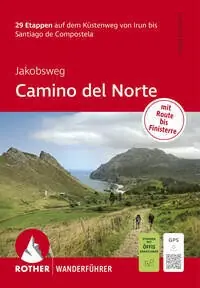 Beperkt Aanbod Wandelgids Jakobsweg – Camino del Norte | Rother Bergverlag (9783763314843)
