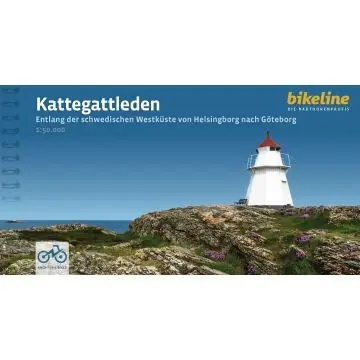 Snelle Levering Fietsgids Bikeline Kattegattleden Von Helsingborg nach Göteborg | Esterbauer (9783711102843)