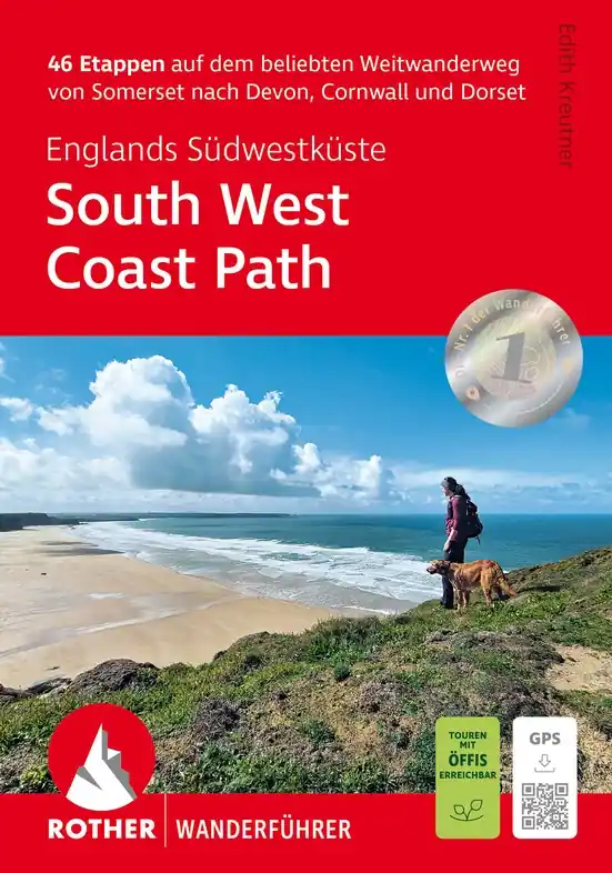 Wandelgids South West Coast Path | Rother Bergverlag (9783763348794) Voordeelprijs