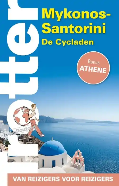 Meest Verkocht Reisgids Trotter Mykonos - Santorini - de Cycladen - Athene | Lannoo (9789401466332)