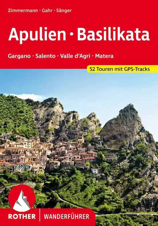 Direct Verzonden Wandelgids Puglia - Apulien - Basilikata | Rother Bergverlag (9783763346431)
