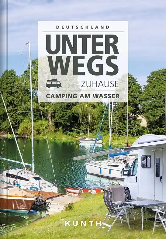 Gratis Retour Campergids Unterwegs zuhause Deutschland (camperplaatsen aan het water) | Kunth Verlag (9783955049508)