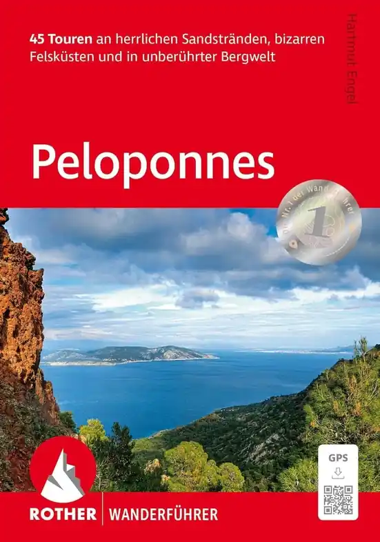 Wandelgids Peloponnes | Rother Bergverlag (9783763314218) Beperkt Aanbod