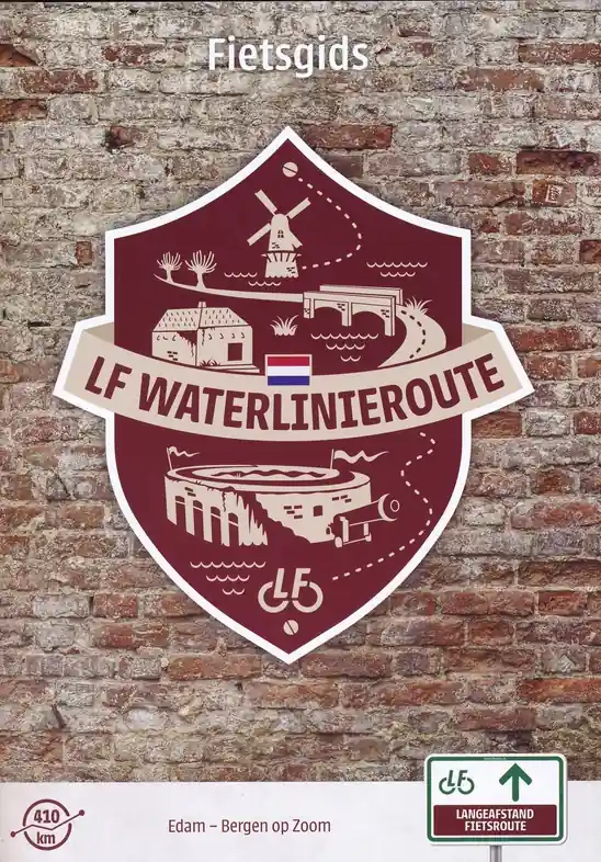 Fietsgids LF Waterlinie route | Landelijk Fietsplatform (9789072930002) Gratis Retour