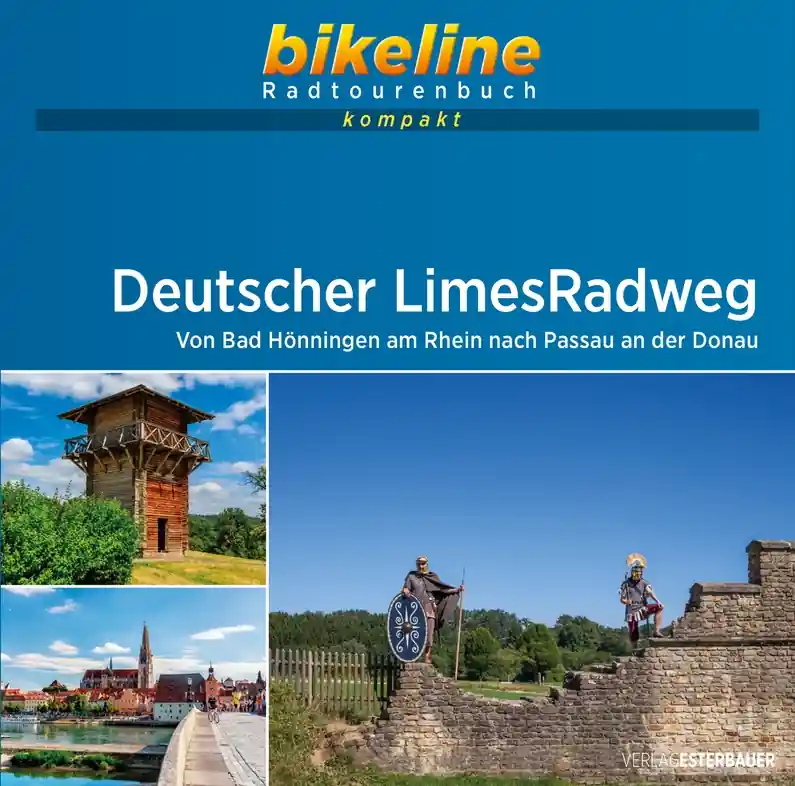 Koopje Fietsgids Bikeline Radtourenbuch kompakt Deutscher LimesRadweg | Esterbauer (9783850008235)