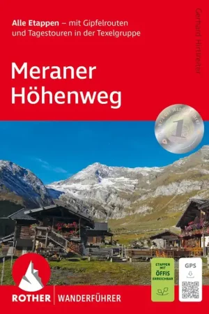 Weekendaanbieding Wandelgids Meraner Höhenweg - Alle 15 Etappen | Rother Bergverlag (9783763348978)
