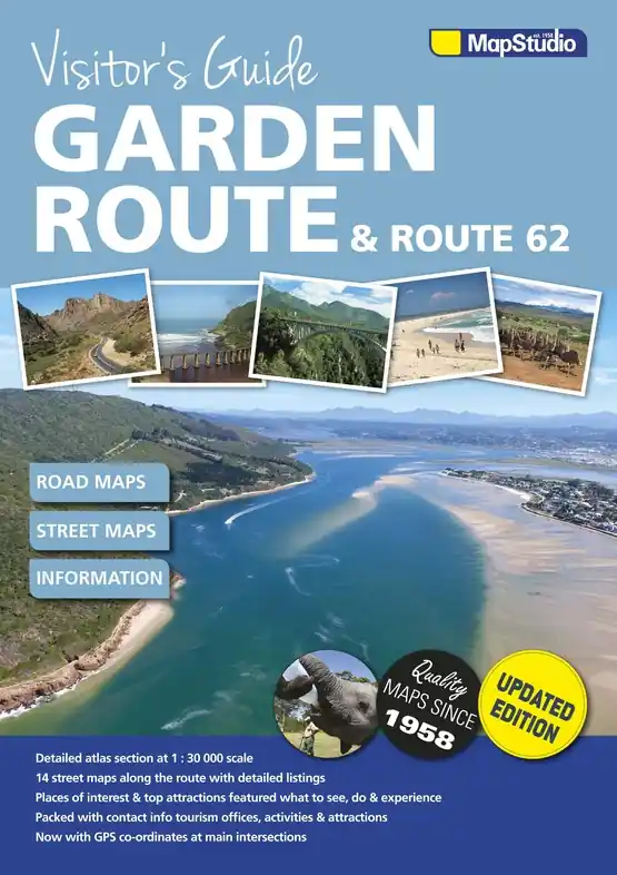Wegenatlas - Reisgids Garden Route & Route 62 Visitors Guide | MapStudio (9781770269644) Actieprijs