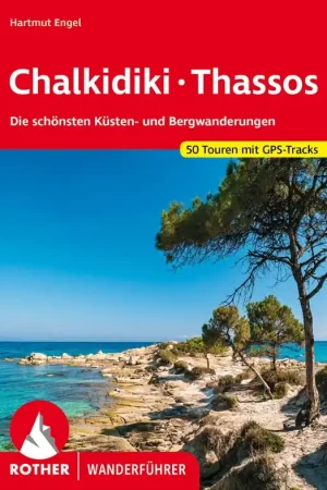Aanbieding Wandelgids Chalkidiki · Thassos | Rother Bergverlag (9783763345335)