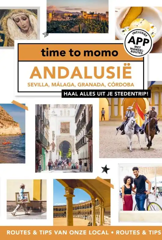 Direct Verzonden Reisgids time to momo Andalusie | Mo'Media | Momedia (9789493338609)