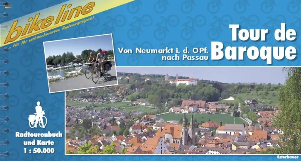 Fietsgids Bikeline Tour de Baroque | Esterbauer (9783850000727) Direct Verzonden