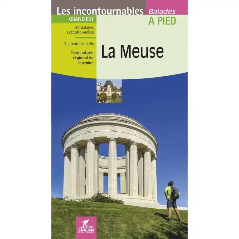 Wandelgids Meuse à pied Grand Est | Chamina (9782844664686) Direct Verzonden