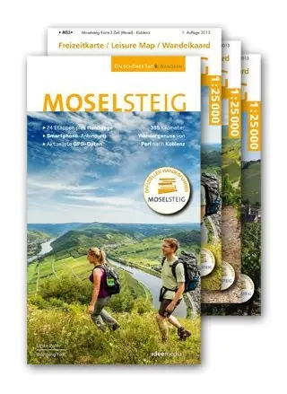 Seizoensaanbieding Wandelkaart - Wandelgids Moselsteig | IdeeMedia (9783942779241)