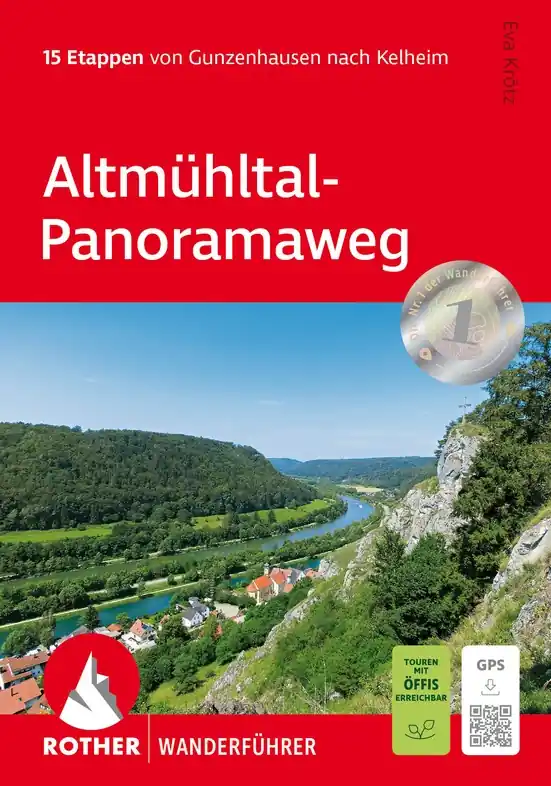 Gereduceerde Prijs Wandelgids Altmühltal - Panoramaweg | Rother Bergverlag (9783763348718)