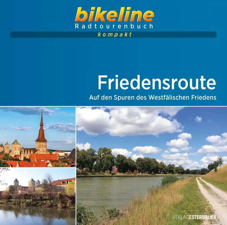Bestseller Fietsgids Bikeline Friedensroute | Esterbauer (9783711100030)