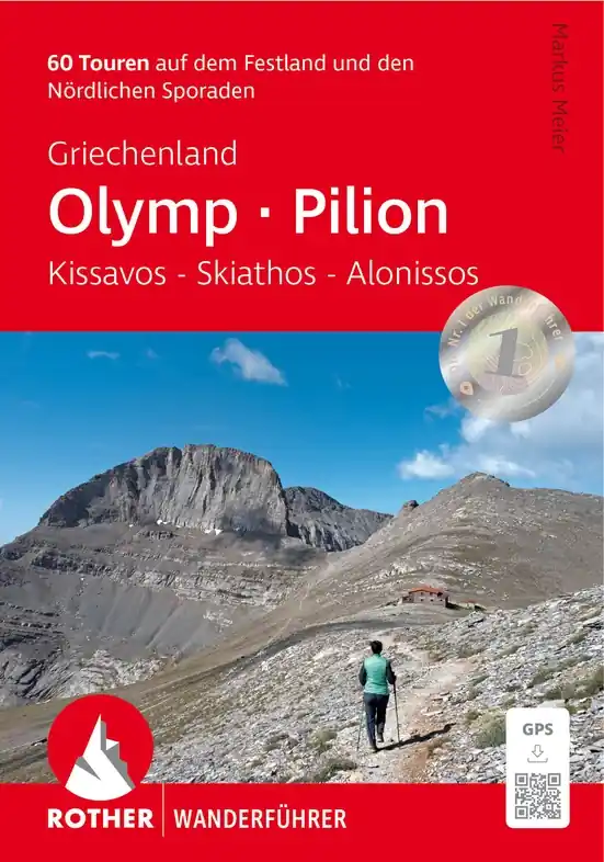 Nu Kopen Wandelgids Olym - Pilion Griechenland | Rother Bergverlag (9783763348756)
