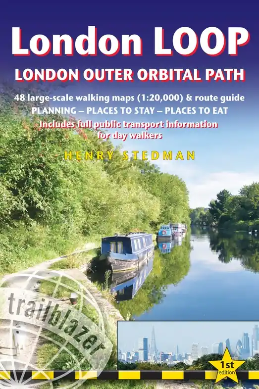 Finale Uitverkoop Wandelgids London LOOP - London outer orbital path | Trailblazer Guides (9781912716210)